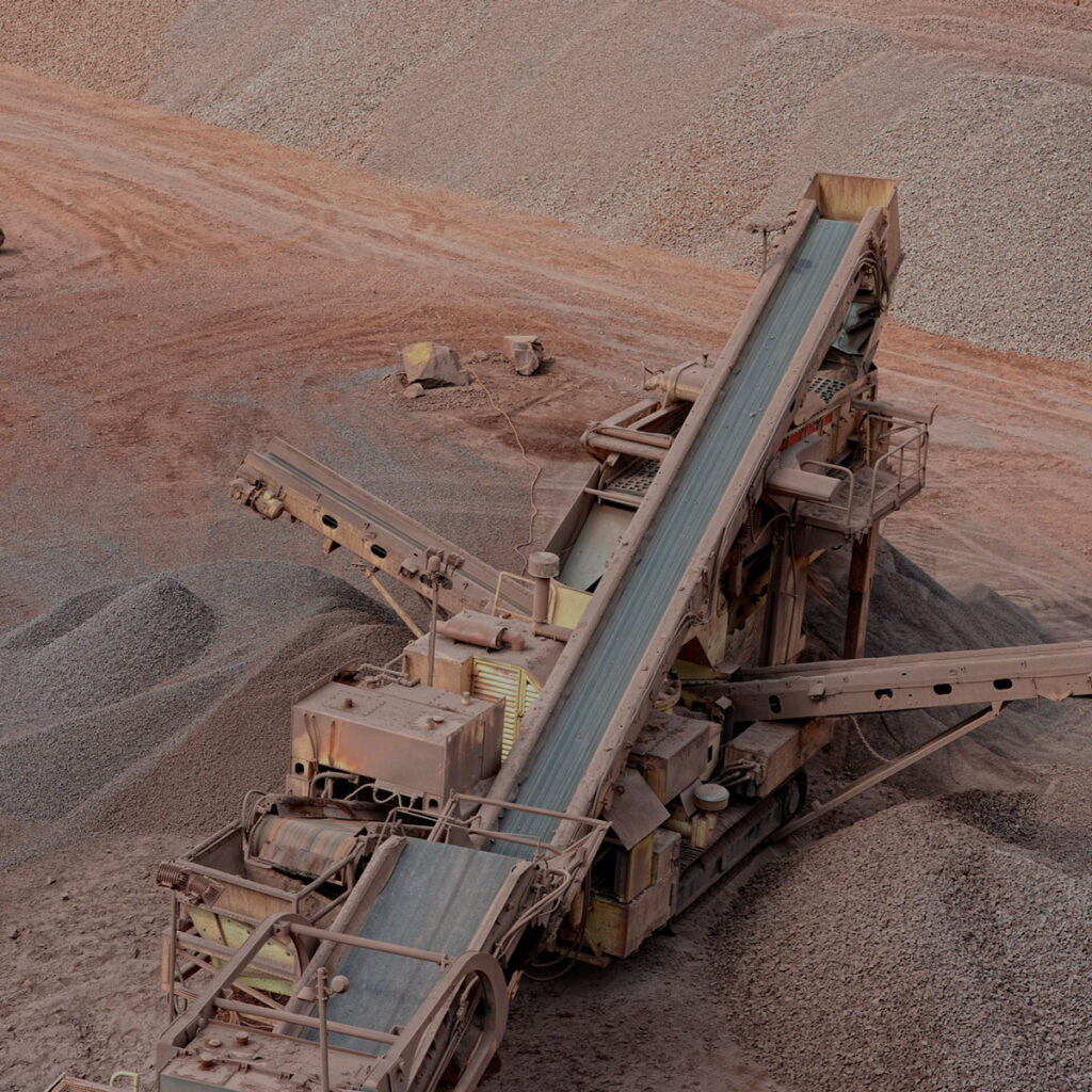 Fornitura, montaggio e manutenzione macchinari per produzione inerti e riciclo